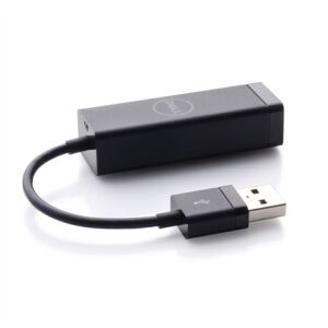 Dell | USB-A 3.0 do Ethernetu (rozruch PXE) | Czarny | Adapter 140679484 - Karta sieciowa