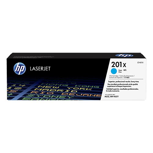 HP CF401X (201X) cián nagykapcítású toner