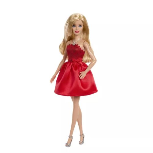 Кукла Mattel Barbie Fashionista 80th Anniversary в червена рокля