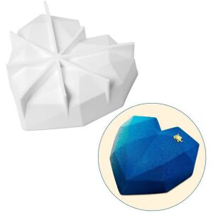 Szív alakú torta forma,szilikon, 19.3x16x5.8 cm 139879608 - Főzőedény & Sütőedény