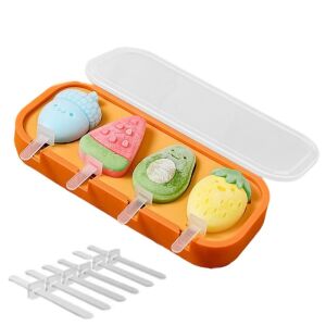 Jégkrém forma, gyümölcs, szilikon, 24x10cm