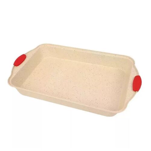 Tepsi sütőforma,fém, szilikon fogóréssszel, 34,5×2cm 139879758