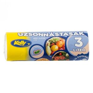 Uzsonnás és hűtőtasak KELLY rollnis 25x35 cm 3L 100 darabos 139880218 - Kelly