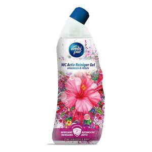 Toalett tisztító gél AMBI PUR Pink 750 ml 139880230 - Szaniter tisztítószer, WC illatosító és Vízkőoldó