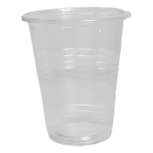 Pohár eldobható műanyag PP 1 dl átlátszó 100 darabos 139880328 - Eldobható pohár