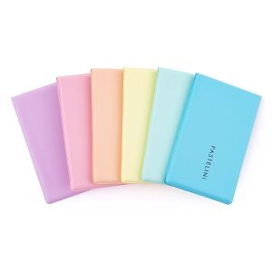 Okmánytartó PASTELINI fekvő 20 lapos vegyes színekben 139880398 - Pastelini