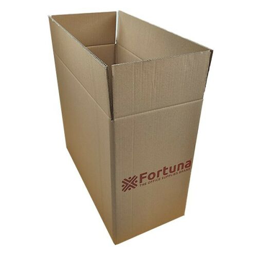 Kartondoboz FORTUNA 560x245x420 mm 5 rétegű No.6 "papucs" 139880443
