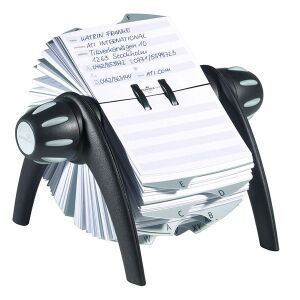 Kartotékozó DURABLE Teleindex forgatható fekete 139880463 - Durable