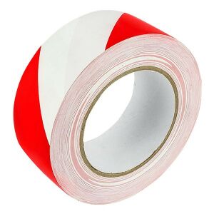 Jelzőszalag GRAND 48mm x 50m piros-fehér 139880473 - Grand