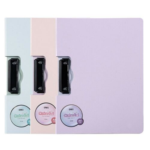 Felírótábla DELI Colorful A/4 PP fedeles fekvő vegyes pasztellszín 139880484