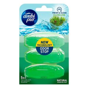 Toalett illatosító utántöltő AMBI PUR 3x55 ml bamboo&lotus 139880509 - WC illatosító