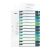Regiszter DURABLE műanyag A/4 maxi 1-12 színes 139880577