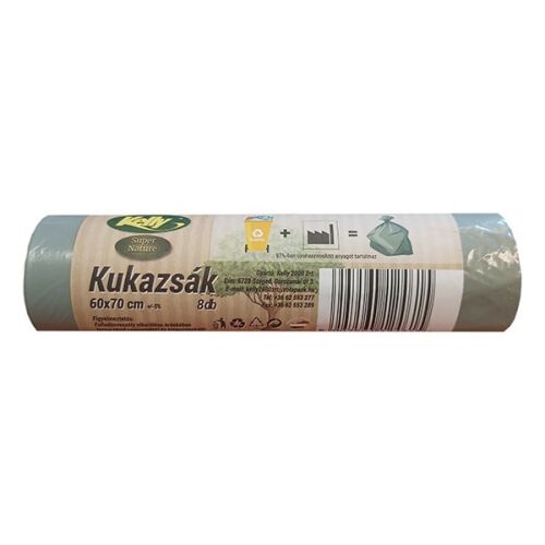 Szemeteszsák KELLY super nature 60x70 cm 60L 8 darabos 139880619