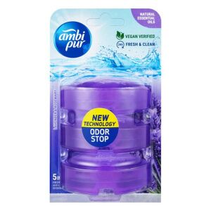 Toalett illatosító utántöltő AMBI PUR 3x55 ml lavender&rose 139880630 - WC illatosító