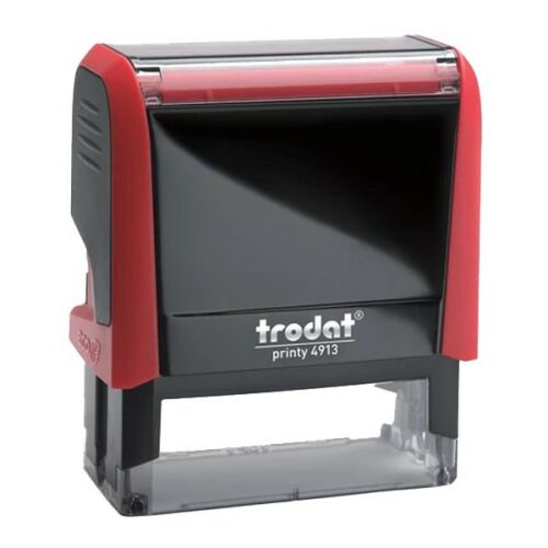 Bélyegző TRODAT Printy 4.0 4913 piros ház kék párna 139880697