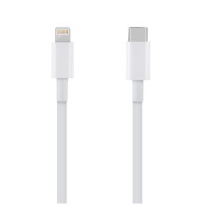 OBAL:ME Fast Charge USB-C/Lightning kábel 1m fehér 139881104 - Kábel