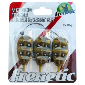 Frenetic Method Feeder Inline kosár szett 30g 139882401 - Frenetic