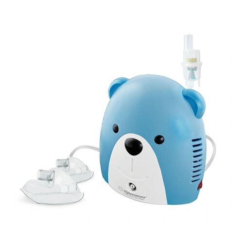 Inhalator Esperanza ECN004 pentru copii, Nebulizator design ursuleț