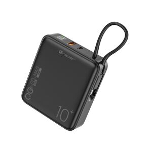 Tracer Scout, 10000 mAh, 22.5 W QC, 20 W PD, 15 W MagSafe, USB-C, USB-A, Fekete, Powerbank 139887907 - Tracer