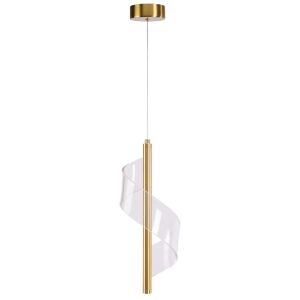 LAMPA SUFITOWA WISZĄCA LED APP1550-CP GOLD 139894625 - Lampy i oświetlenie