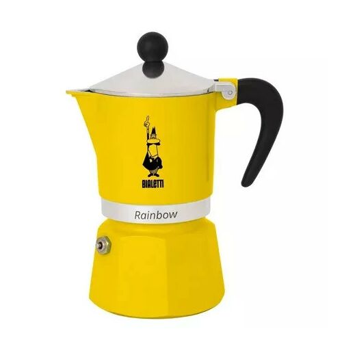 Bialetti Rainbow kotyogós sárga kévéfőző 1 adagos
