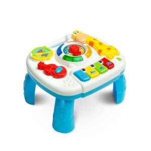 NEXTLY, interaktív játék, zenélő, többszínű, 25x24cm, asztali aktivitástáblával