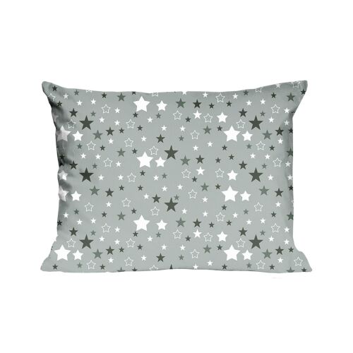 Pamut párnahuzat 40x40 366K szürke csillagok Gyermek 24