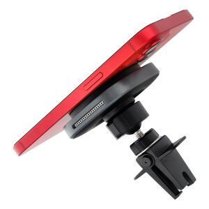 FORCELL F-GRIP Air Mag (F-07) Qi2 induktív töltőtartó MagSafe kompatibilis rácshoz, ezüst 139896299 - Forcell