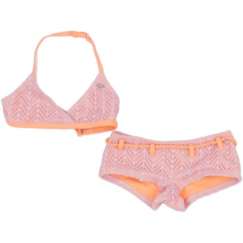 O'Neill Lány Rózsaszín Horgolt Bikini - Pántos Felső és Rövidnadrág Szett - O'Neill