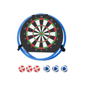 Adrenix 2 az 1-ben darts tábla és kosárlabda játék tépőzáras dartsokkal - Darts