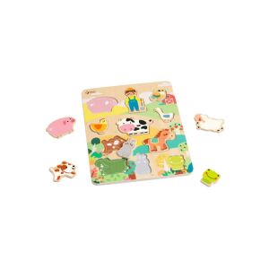 Classic World fa puzzle farm, 12 darabos.