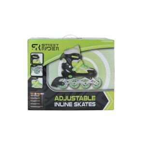Street Rider görkorcsolya zöld/fekete, állítható, méret 37-40 140733840 - Görkorcsolyázás