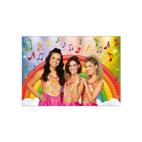 K3 Sellő Ének puzzle, 50 darabos kirakó a K3 lányokkal - Puzzle és kirakó