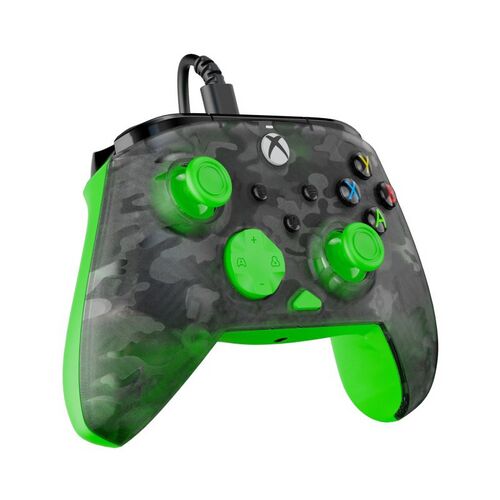 Turtle Beach Rematch Core, Xbox Series X|S, Xbox One, PC, Ghost Black Camo/Green, Controler cu fir 139900974