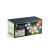 Szolár lampion fényfüzér - 10 db színes lampion, hidegfehér LED - 2,5 m 139903611