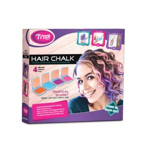 Hajszínező kréta - 4 szín - "Tropial sunset" 139906011 - Hajkréta