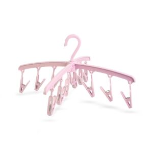 Fehérnemű szárító - 12 db csipesz - rózsaszín 139910438 - Ruhaszárító