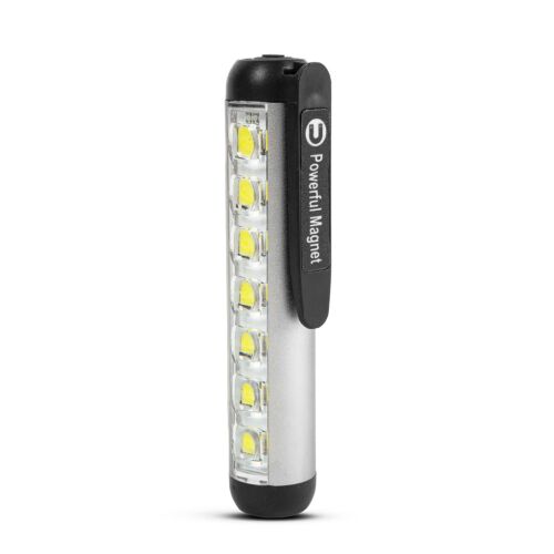 LED-es zseblámpa - munkalámpa móddal - 400 mAh akkumulátor - XPE + SMD LED - 500 lm - IP55 - ezüst 139910693