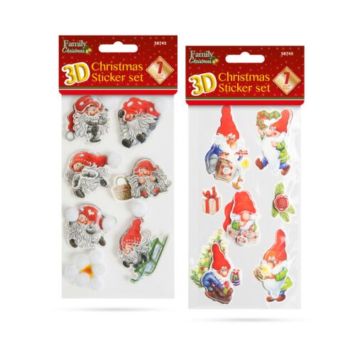 Karácsonyi 3D matrica szett - 2 féle 139911182