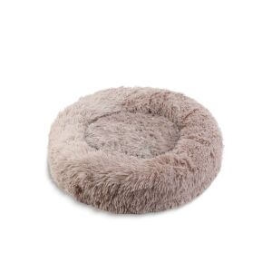 Kutyafekhely - kör - "M" méret - 60 cm - világosbarna 139911766 - Kutyafekhely