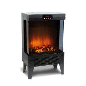 Elektromos kandalló - 180° - hősugárzó + LED - 37 x 22 x 56 cm 139912248 - Bewello