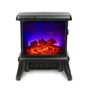 Elektromos kandalló - 180° - hősugárzó + LED - 36 x 21,5 x 36 cm 139912227 - Bewello