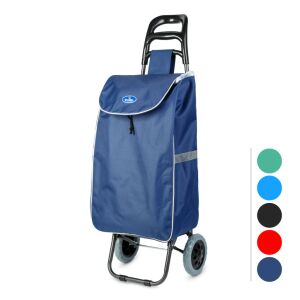 Kerekes húzható bevásárlótáska - 5 szín - 100 x 36 x 25 cm - poliészter - max 30 kg 139912319 - Bevásárlókocsi