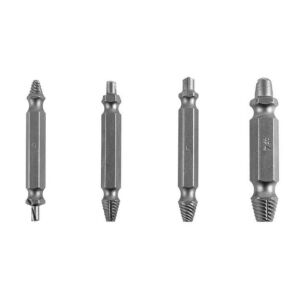 Csavareltávolító készlet, csavarkiszedő bit készlet, közeli kép - Fúrók és csavarozó kiegészítő