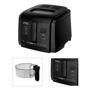 WinningStar - Olajsütő - 3 L - 1600 W - fekete 139912765 - Olajsütő