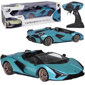 Lamborghini Sián zdalnie sterowany samochód, model w skali 1:12 ze światłami LED i pilotem 2.4 GHz - Pojazd zdalnie sterowany