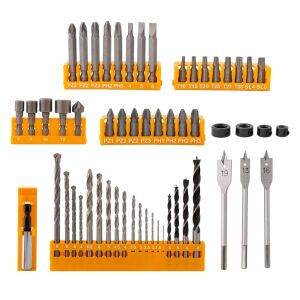 Bit, dugókulcs és fúró készlet, 62 darabos ROTOR RBB62 139916984 - Rotor