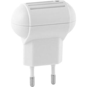 Elektromos, konnektorba dugható szúnyogirtó, rovarirtó LED fénnyel - fehér ovális