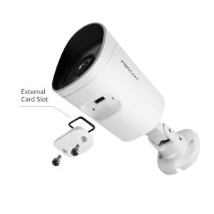 Foscam G4P-W Golyó (alak) IP Szabadtéri 2560 x 1440 px Plafon/fal, Biztonsági kamera 139919591 - Foscam