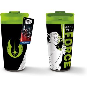 Pyramid MTM27580, Star Wars - Yoda, Official, 425 ml, Fekete-Zöld, Kulacs 139919981 - Pyramid